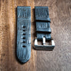 Copy of Hornback Crocodile Strap in Black