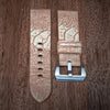 Belly Crocodile Strap in Beach Sand