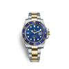 Rolex Submariner 40 Oystersteel and Yellow Gold (Blue)